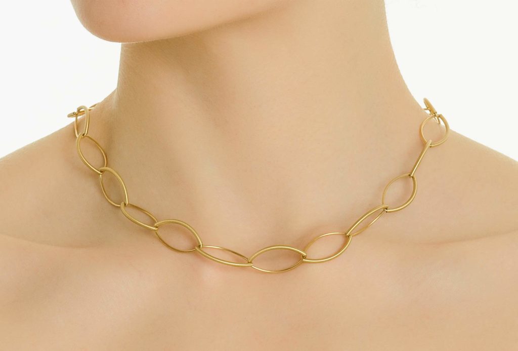 Necklace <em>hsn-ff</em>. Gold 750