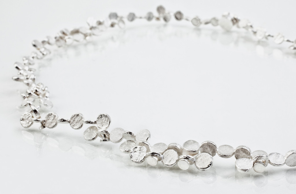 Necklace <em>Scir</em> detail 2013. Silver. Photo: Michael Zalewski