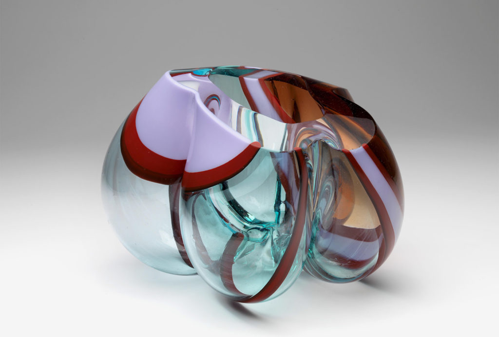 Object. Glass, 26x20x20 cm
