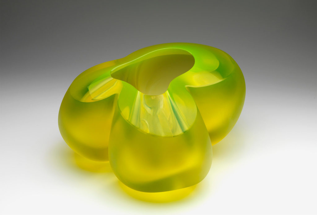 <em>Uranium</em> object. Glass