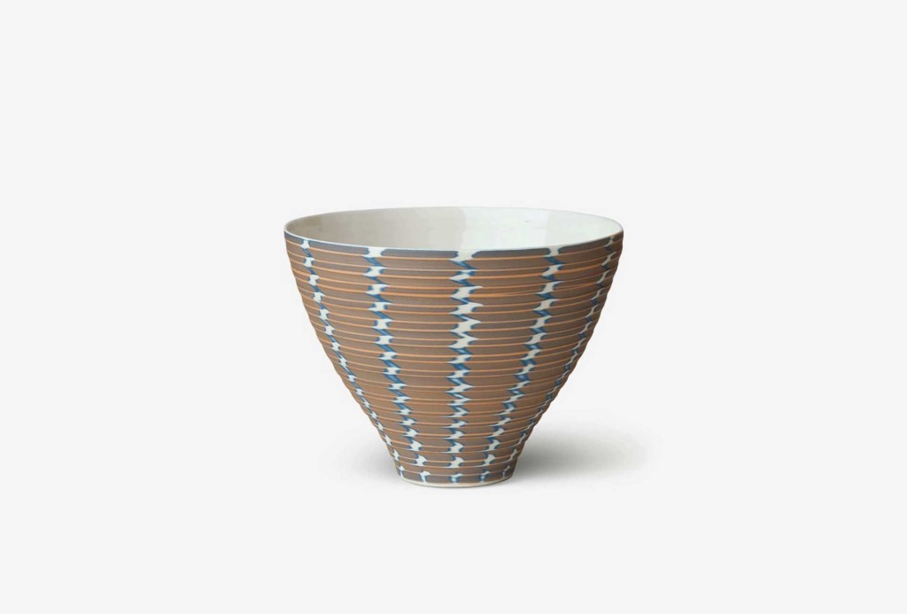 <em>Seashell</em> tea cup, 2013. Porcelain, terra sigillata.