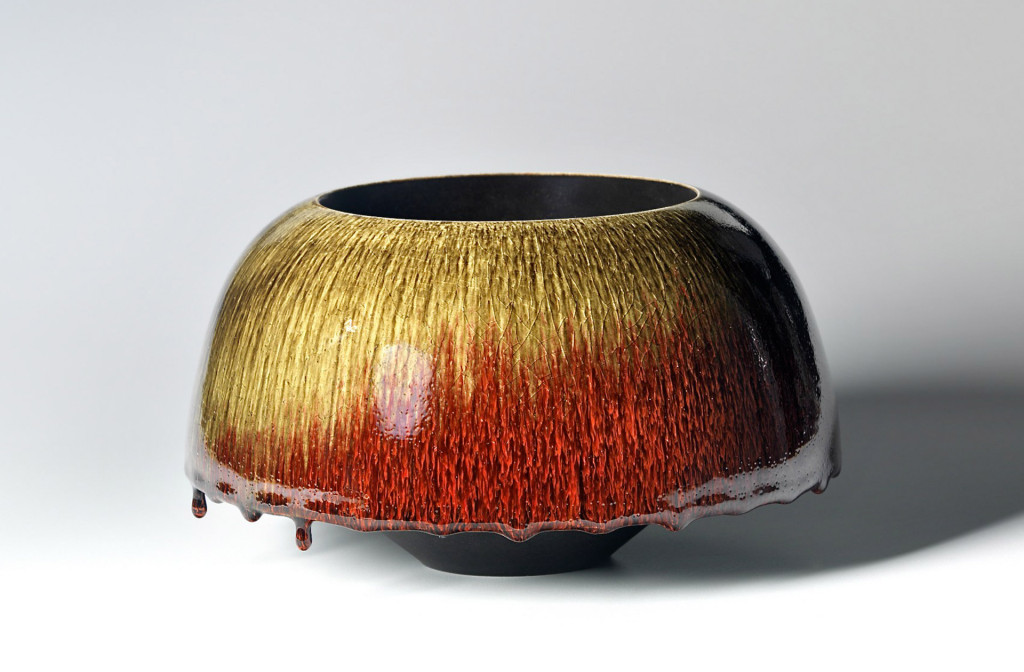 Vessel, 2012. Double-walled, wheel-thrown stoneware. Ø 27cm, H 16,5cm