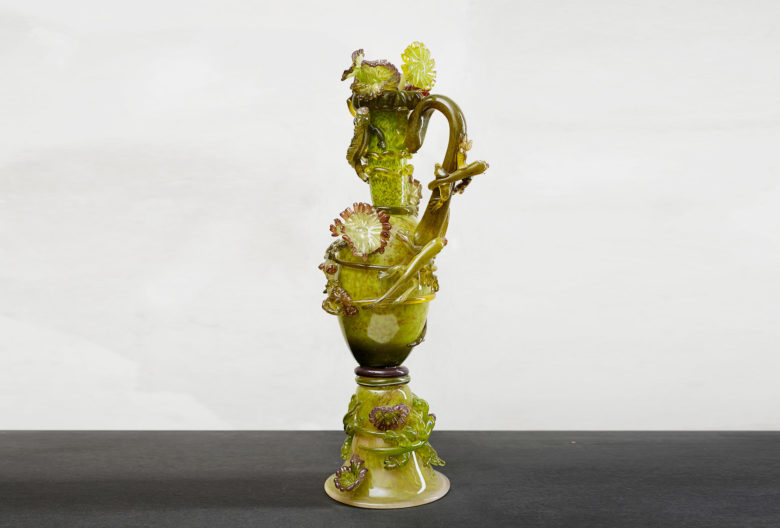 Glass object, Bernard Heesen