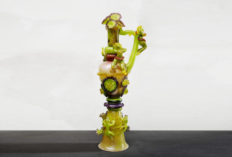 Glass object, Bernard Heesen