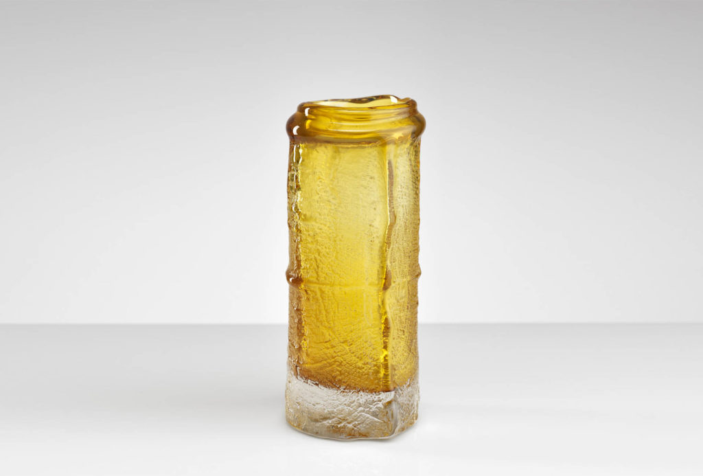 Vase, 2015. Glass, mouth-blown, 27 × 16 cm