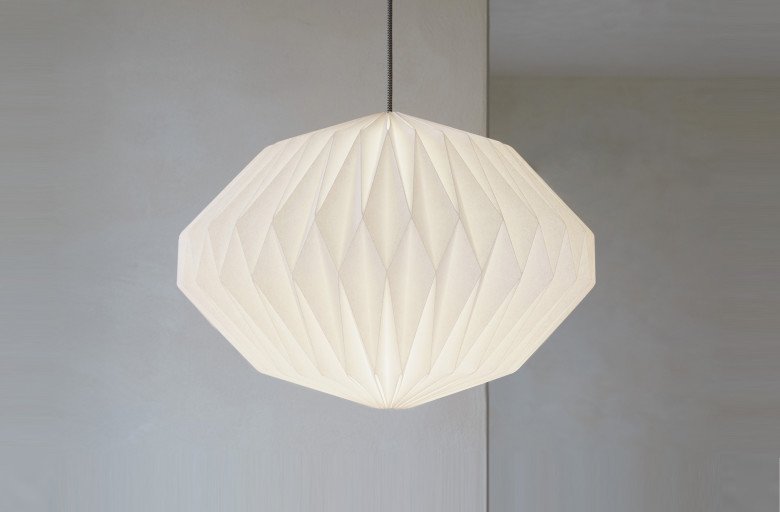 Jutta Müntefering Heaven knows origami lamp shade
