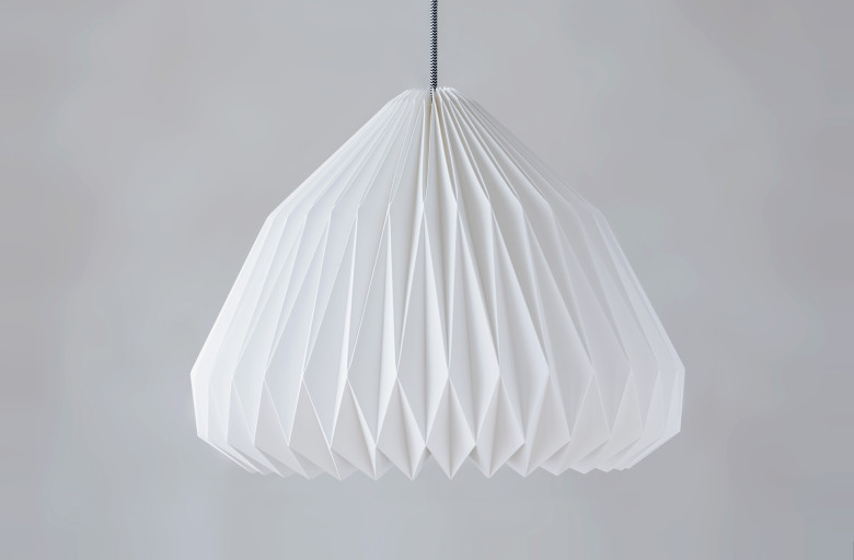 Jutta Müntefering Spherica origami lamp shade