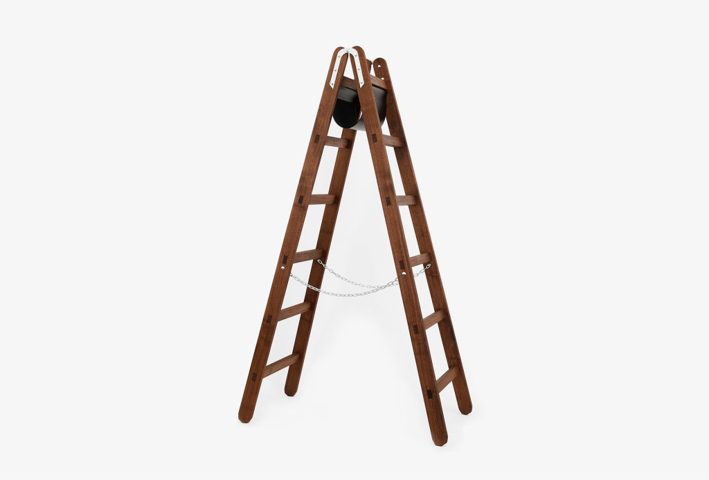 Ladder. Wood, metal, 180 cm
