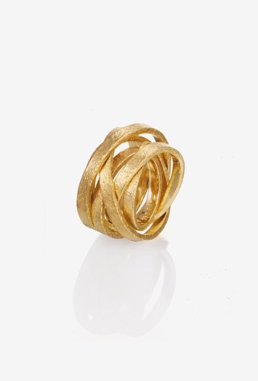 Kuhnstücke ring made of fine gold
