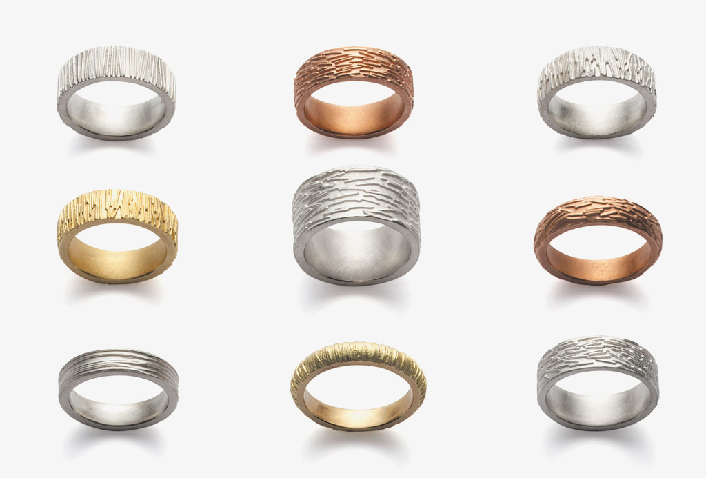 Rings by designer Nicole Walger