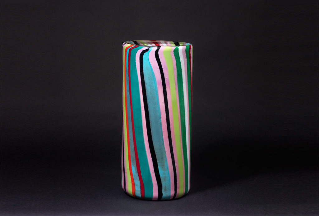 <em>Memory Object I</em>, 2013. Glass, H 44 x Ø 20 cm