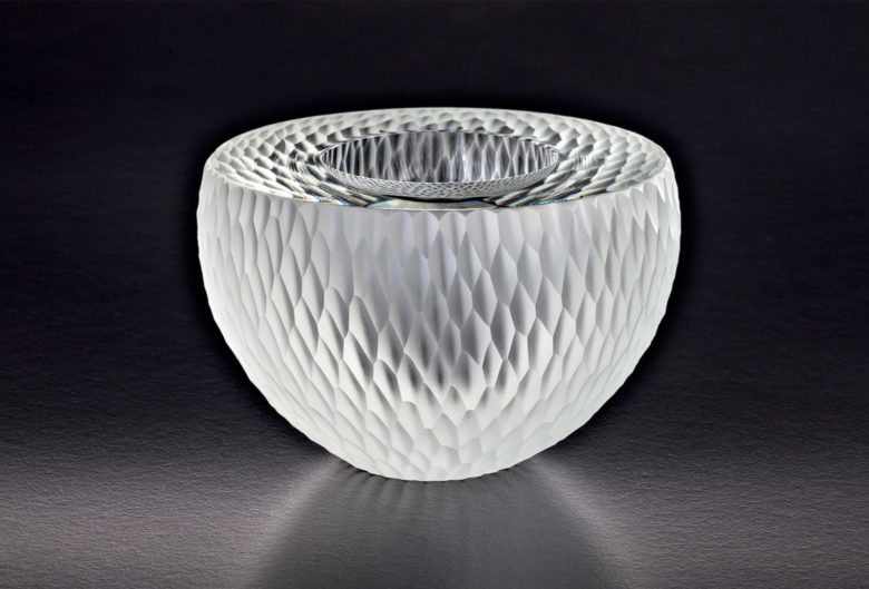 Glass object by Eva Moosbrugger