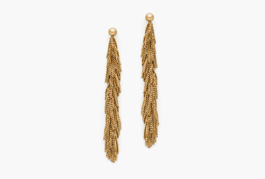 <em>SIARA</em> earrings. Gold 750.