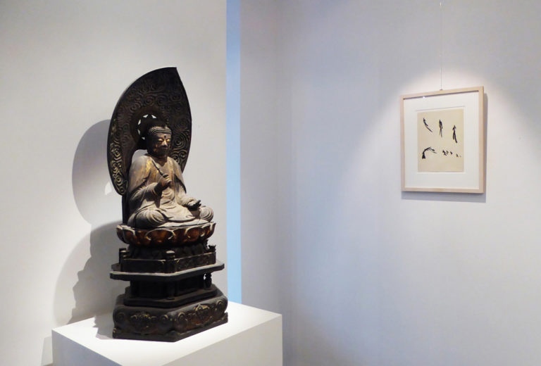 Gallerie Kirbach, Buddha und Henry Michaux