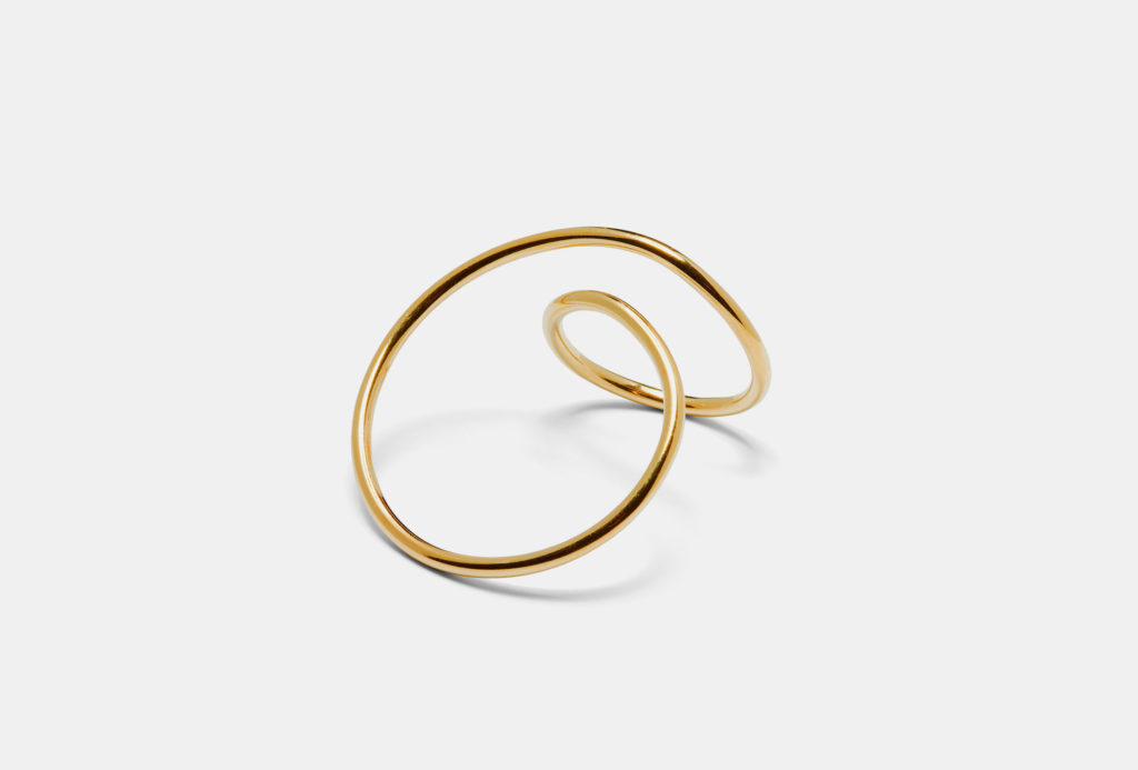 <em>Love ring</em>. 750 gold.