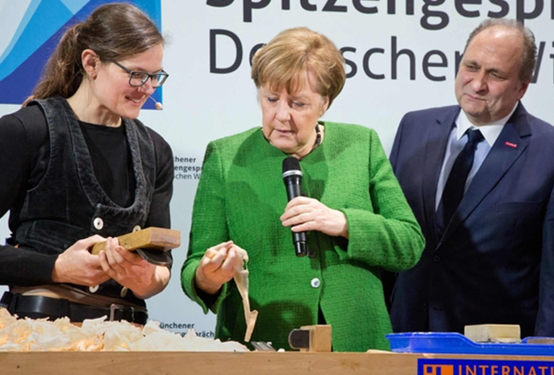 IHM, Handwerksmesse, Angela Merkel